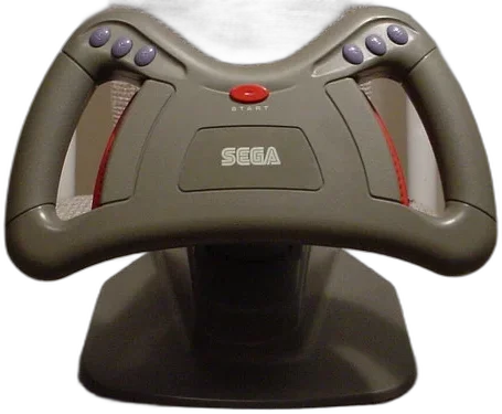  Sega Saturn Arcade Racer Grey Joystick