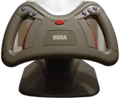 Sega Saturn Arcade Racer Grey Joystick