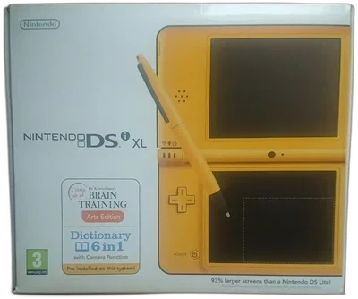 Nintendo DSi XL Yellow Console [EU]