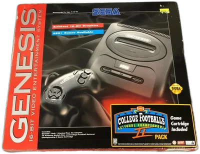 Sega Genesis Model 2 College Football's National Championship II Pack
