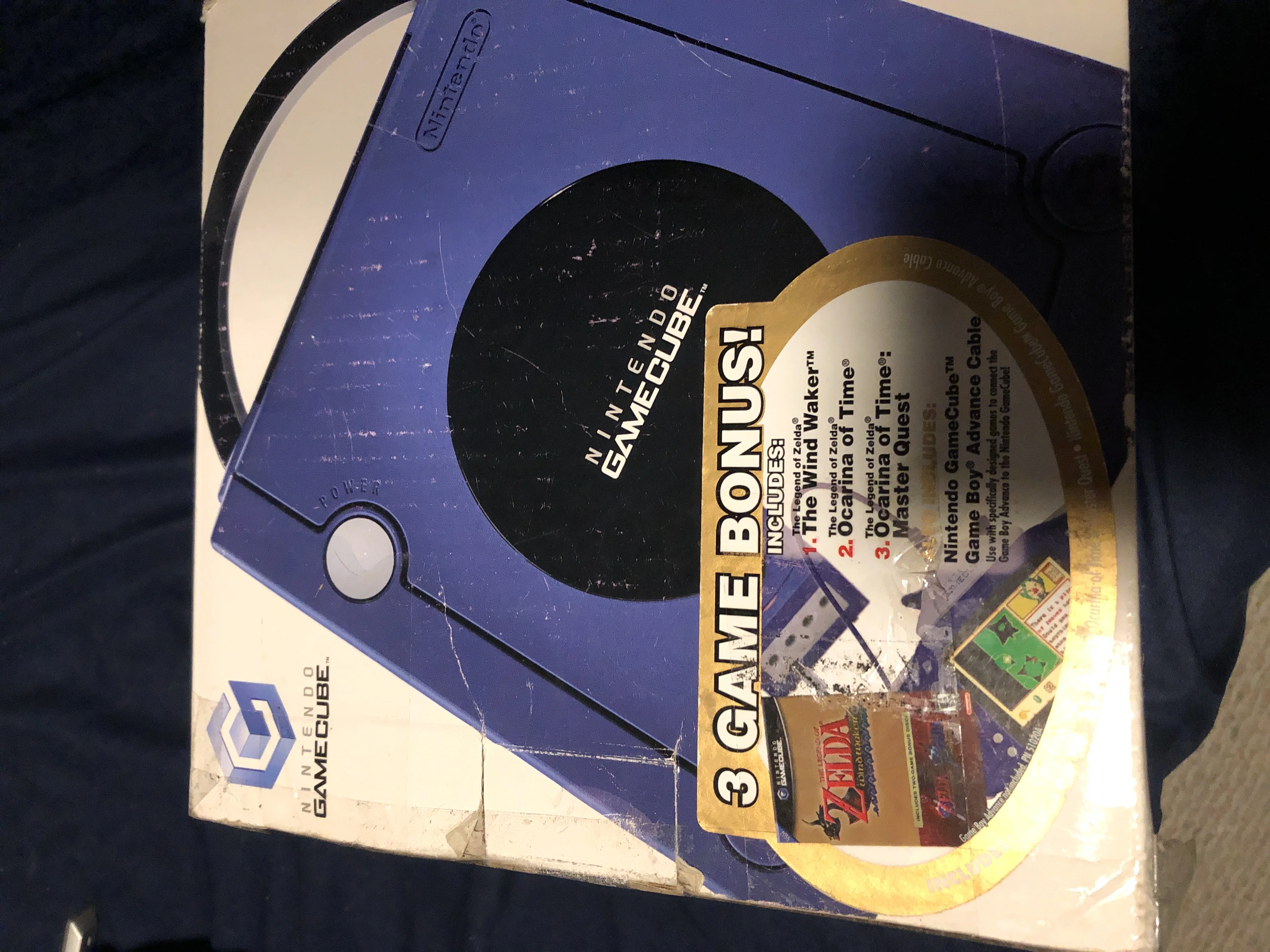  Nintendo GameCube 3 Game Bonus Bundle