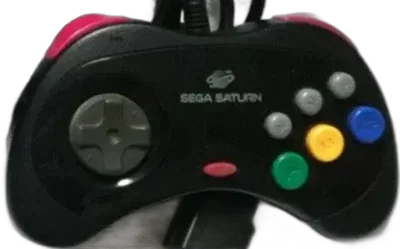 Sega Saturn Black Controller [BR]