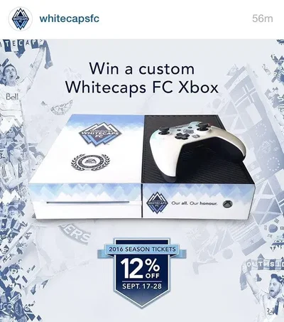 Microsoft Xbox One Vancouver Whitecaps FC Console