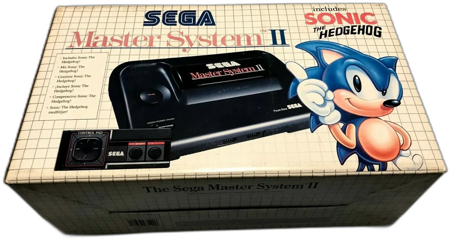  Sega Master System II Sonic the Hedgehog Bundle