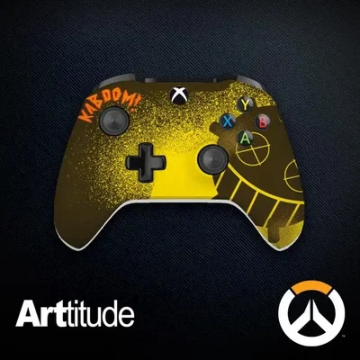 Microsoft Xbox One S Overwatch Junkrat Controller