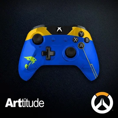 Microsoft Xbox One S Overwatch Pharah Controller
