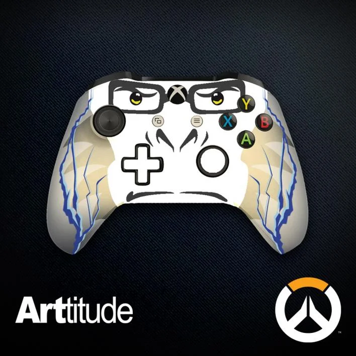  Microsoft Xbox One S Overwatch Winston Controller