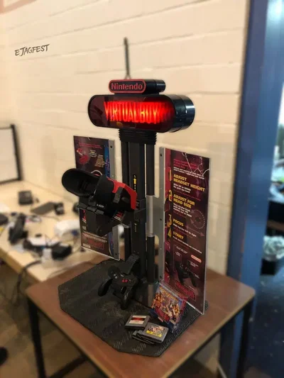 Nintendo Virtual Boy Tabletop Kiosk
