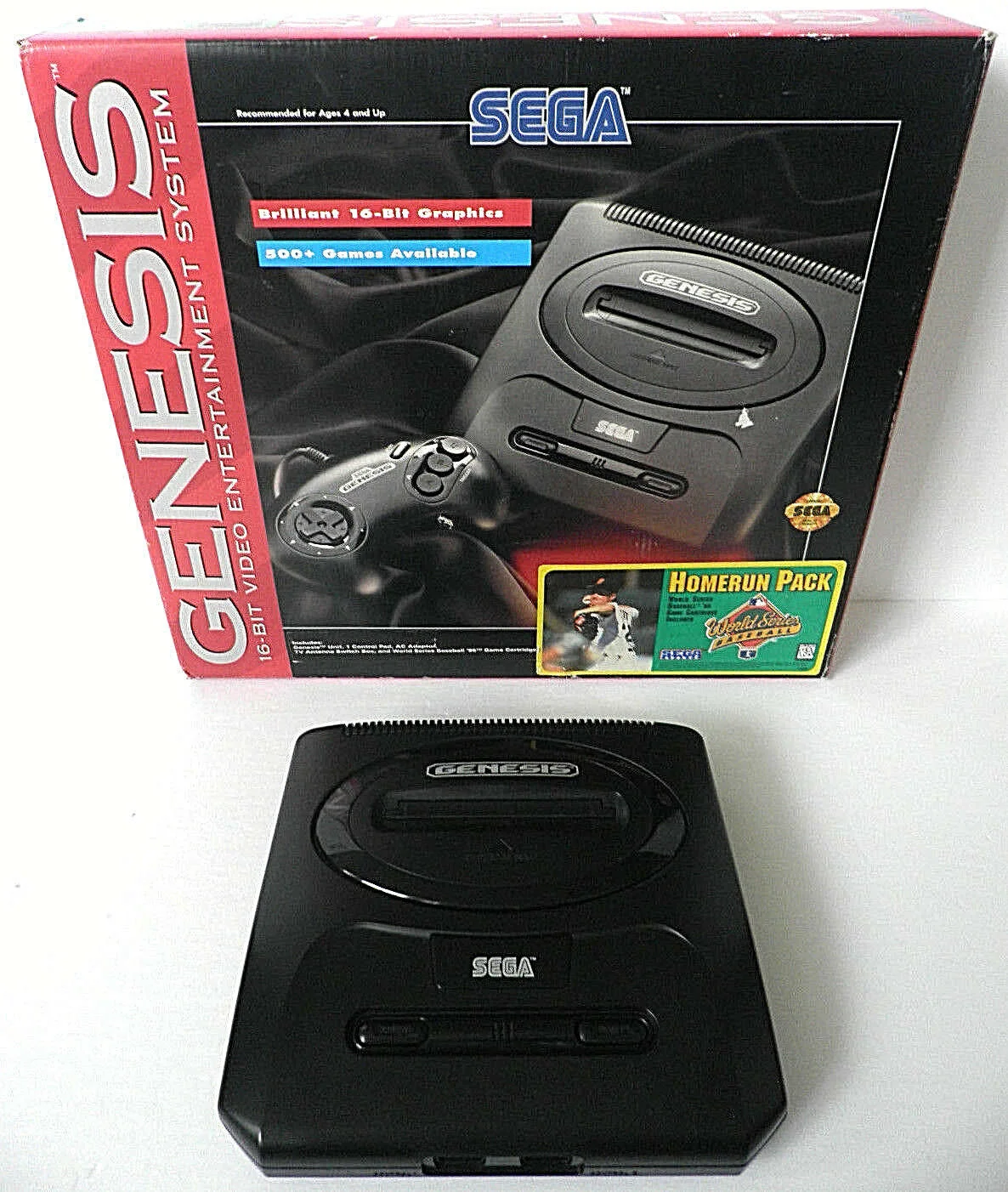  Sega Genesis Model 2 Homerun Pack