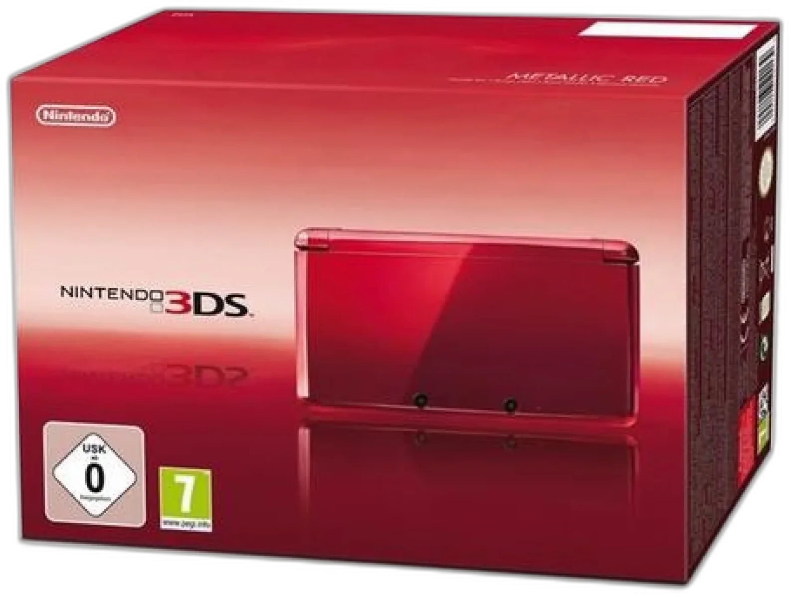  Nintendo 3DS Metallic Red Console [NA]