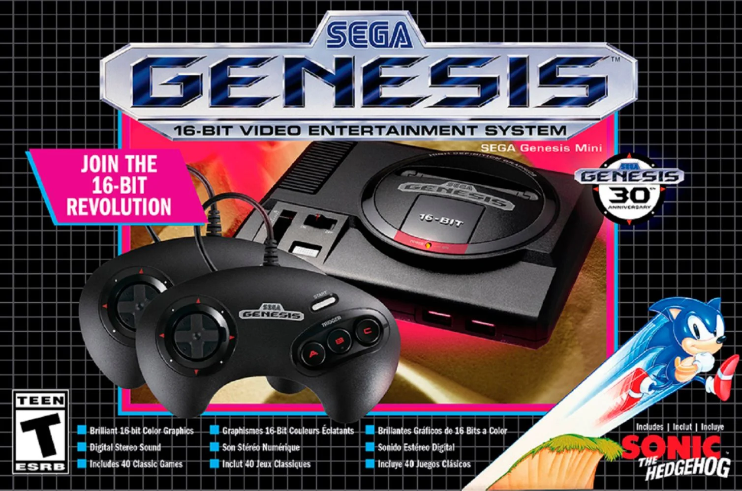  Sega Genesis Mini Console
