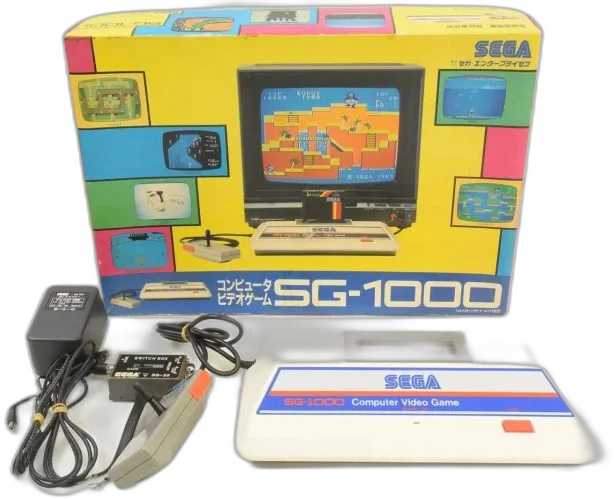  Sega SG-1000 Blue Stripe Console