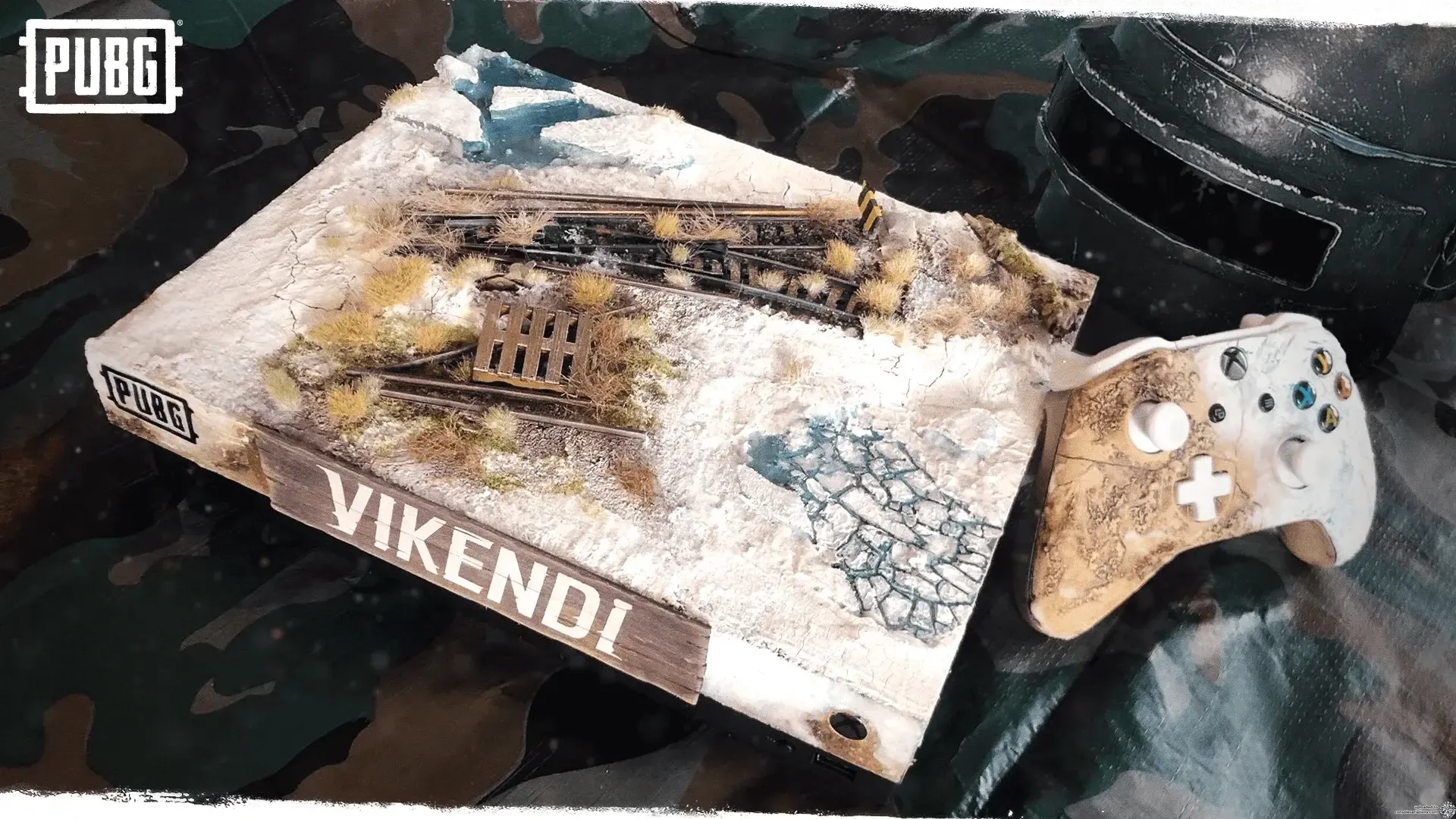 Consolevariations - Microsoft Xbox One X PUBG Vikendi Console