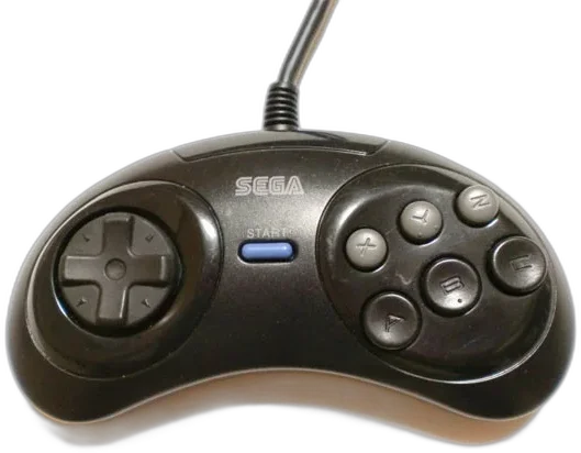 Sega Mega Drive 6 Button Fightning Pad