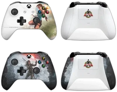 Microsoft Xbox One S Tomb Raider 20th Anniversary Controllers