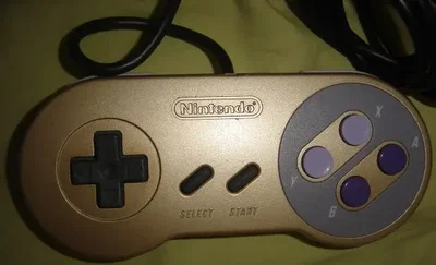 SNES Gold Controller