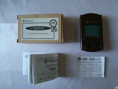Sega Dreamcast Dark Wood VMU