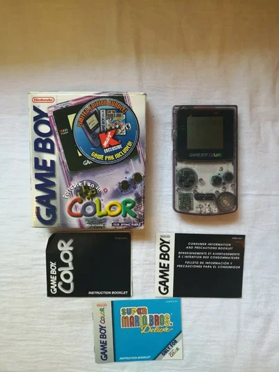 Nintendo Game Boy Color Super Mario Bros. Deluxe Bundle