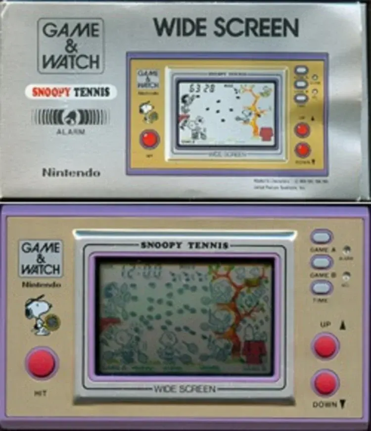 Consolevariations - Nintendo Game & Watch Snoopy Tennis