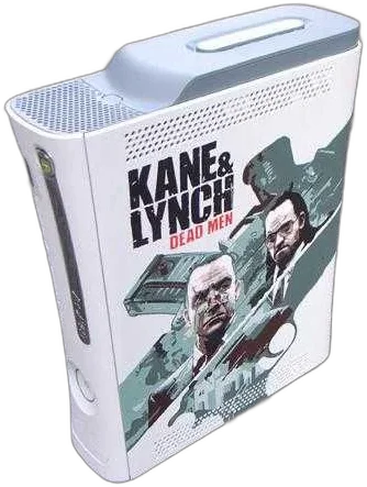  Microsoft Xbox 360 Kane and Lynch Dead Men White Console