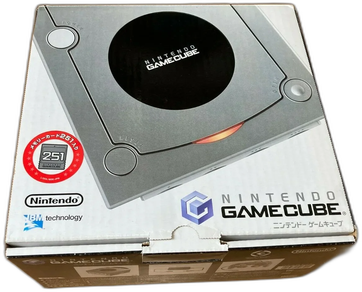  Nintendo GameCube Platinum Memory Card Bundle
