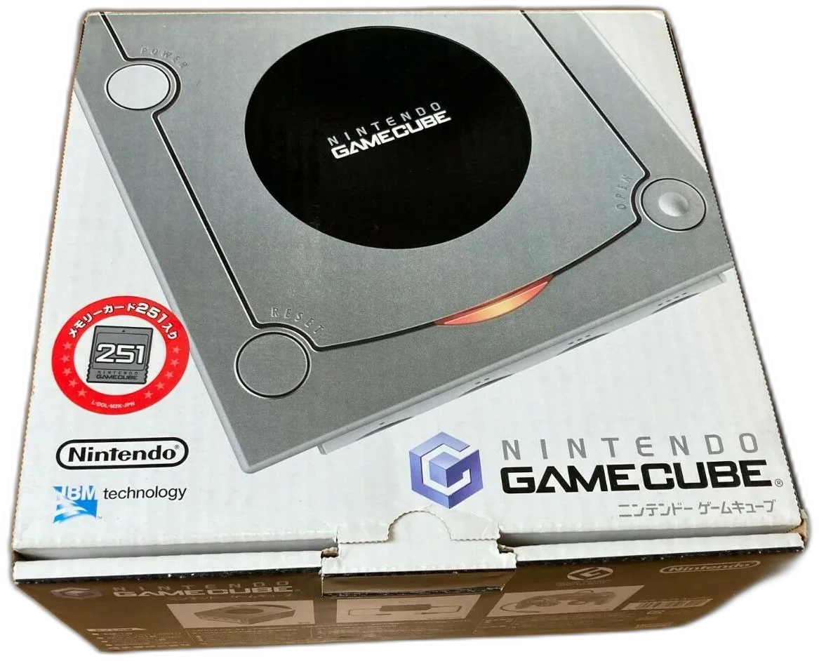 Nintendo GameCube Platinum Silver Console [EU] - Consolevariations