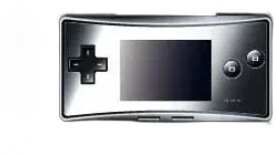 Nintendo Game Boy Micro Metallic Grey Faceplate