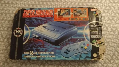 SNES Axelay + Street Fighter 2 Bundle
