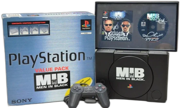  Sony PlayStation Man in Black Console