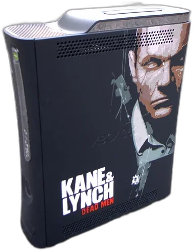  Microsoft Xbox 360 Kane and Lynch Dead Men Black Console