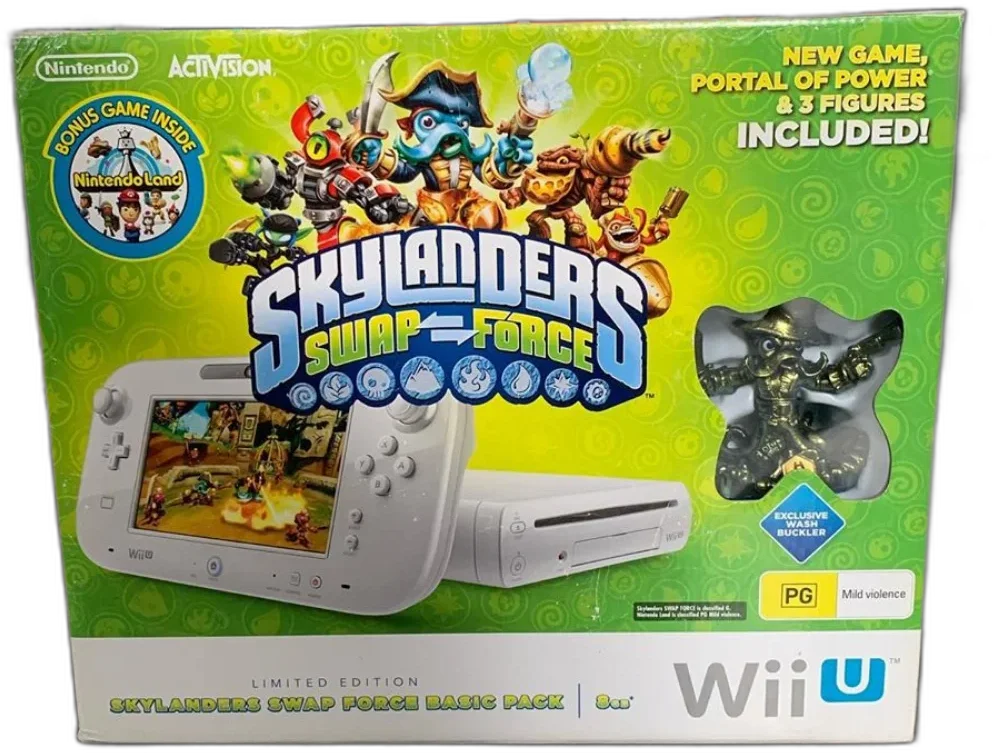  Nintendo WiiU Skylanders Swap Force Bundle [PAL]