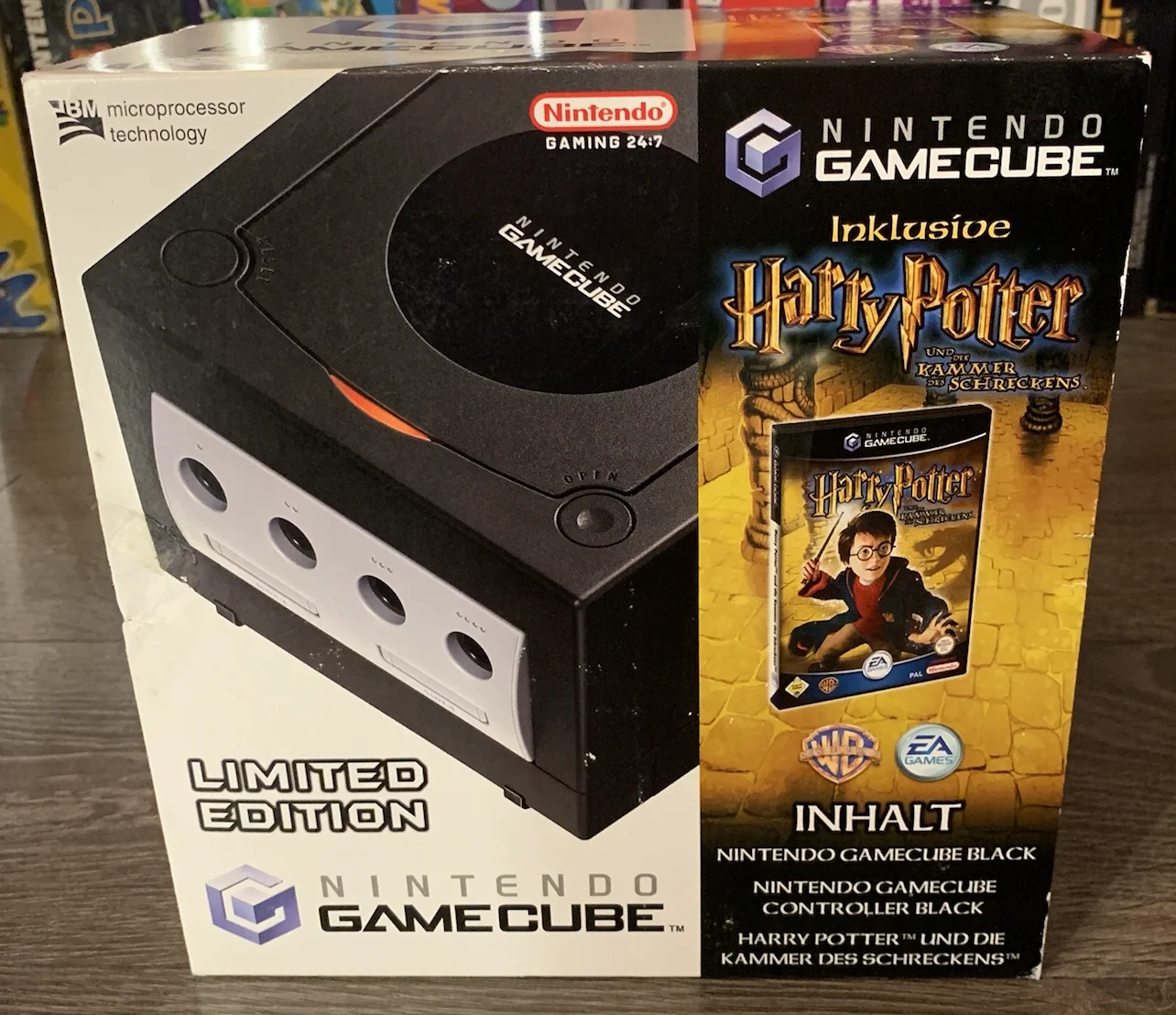  Nintendo GameCube Harry Potter Und Die Kammer Des Schreckens Bundle