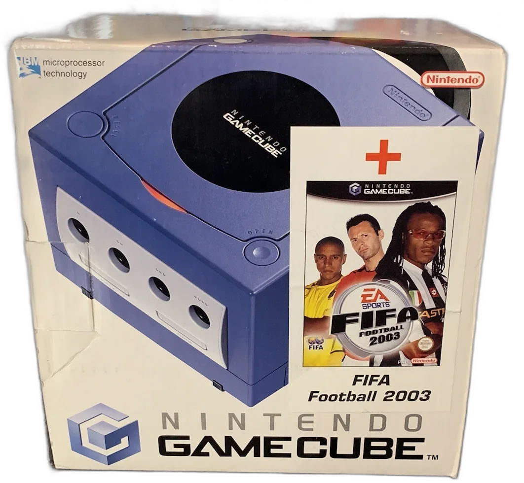  Nintendo GameCube Fifa Football 2003 Bundle