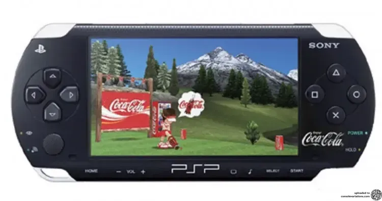 Consolevariations - Sony PSP 1000 Coca-Cola Console 