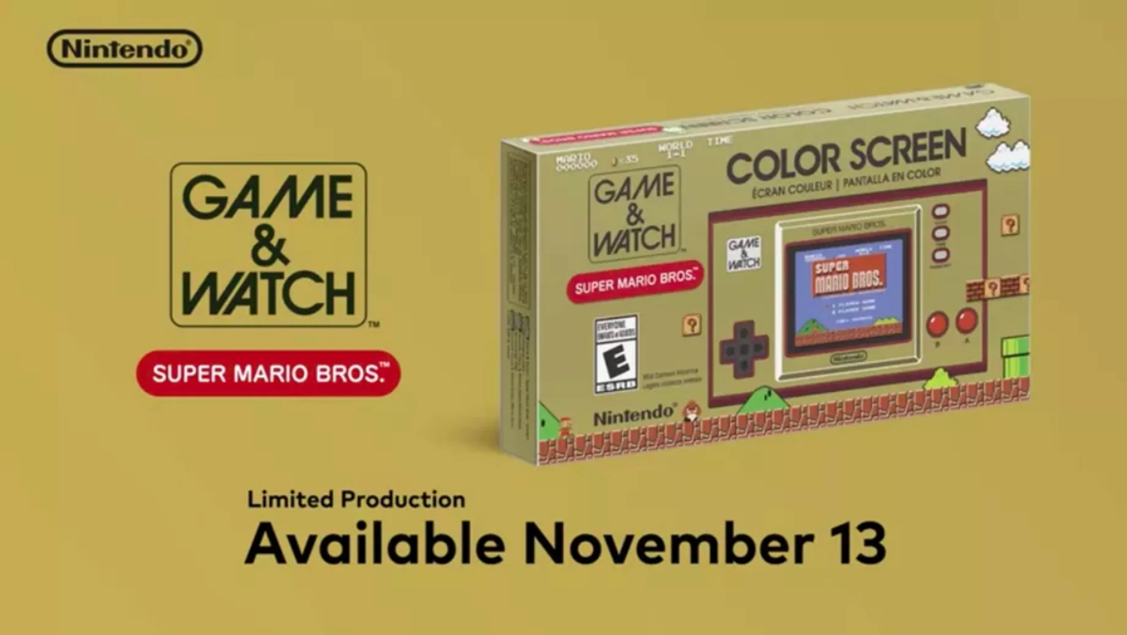  Nintendo Game & Watch Mario 35th Anniversary