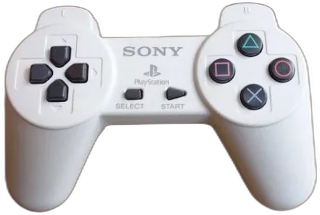  Sony PlayStation White Controller [EU]