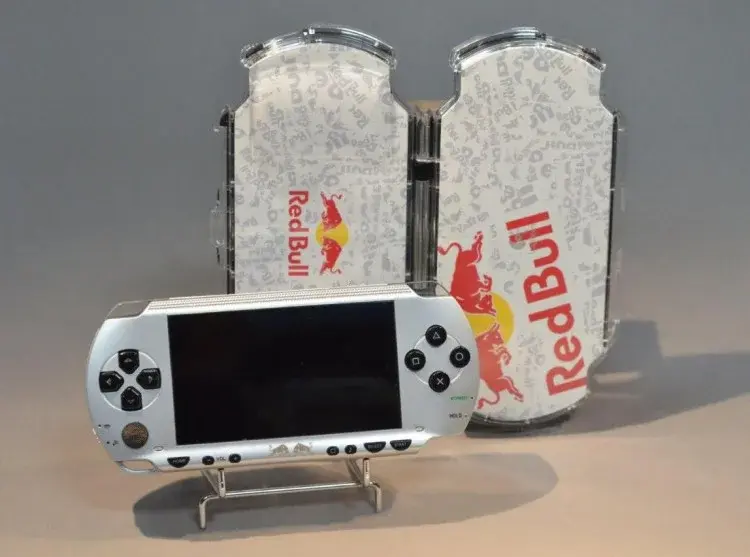 Consolevariations - Sony PSP 1000 Red Bull Console | Consolevariations