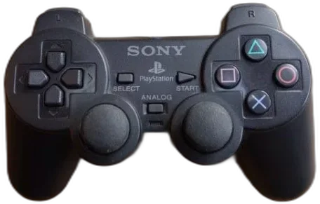  Sony PlayStation Black Controller [JP]