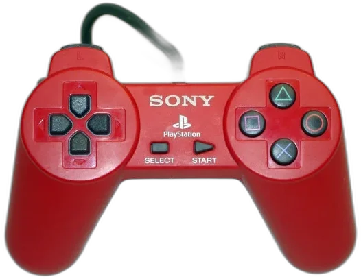  Sony PlayStation Red Controller [JP]