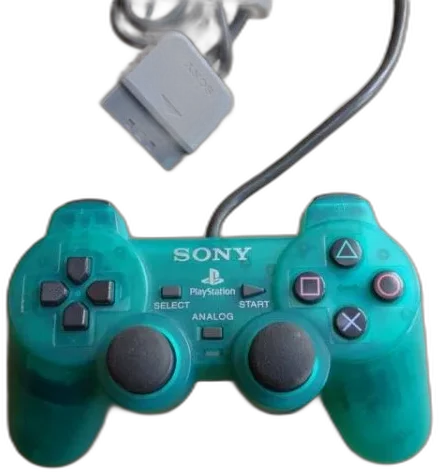  Sony PlayStation Clear/Green Controller [EU]