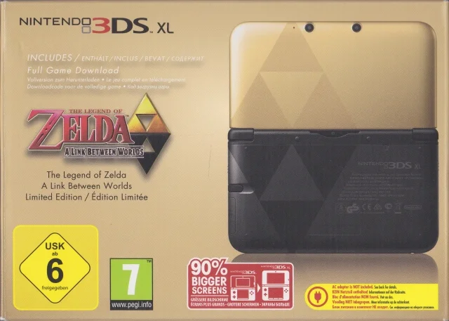  Nintendo 3DS XL Zelda A Link Between Worlds Console [EU]