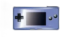 Nintendo Game Boy Micro Pearl Blue Faceplate