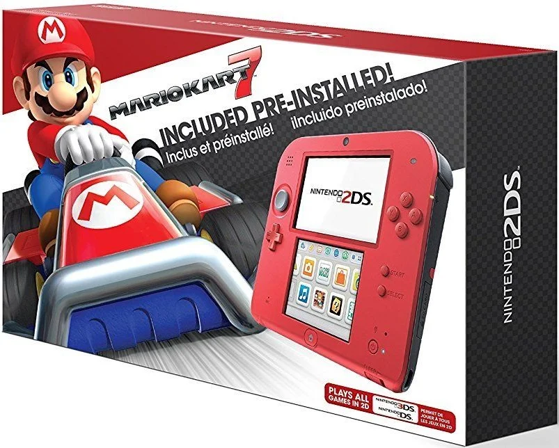  Nintendo 2DS Red Console [NA]