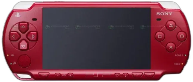 Sony PSP 2000 Deep Red Console - Consolevariations