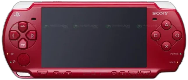  Sony PSP 2000 Deep Red Console
