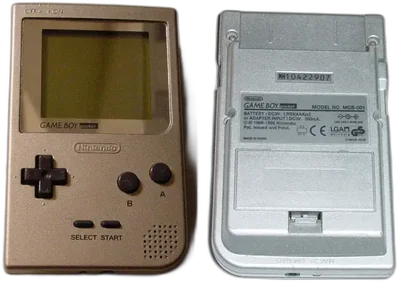 Nintendo Game Boy Pocket Silver Border Console [NA]