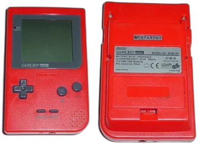 Nintendo Game Boy Pocket Red Console [NA]