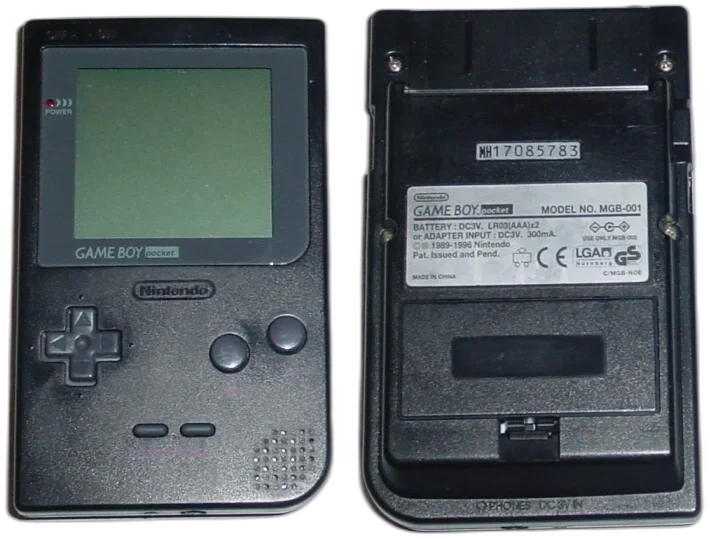Norm praktiserende læge Grand Nintendo Game Boy Pocket Black Console [NA] - Consolevariations
