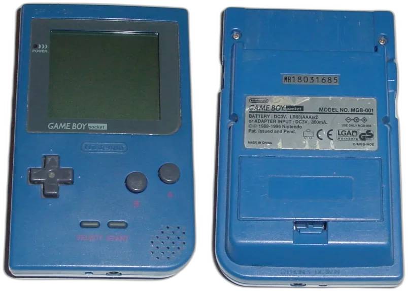  Nintendo Game Boy Pocket Blue Console [NA]