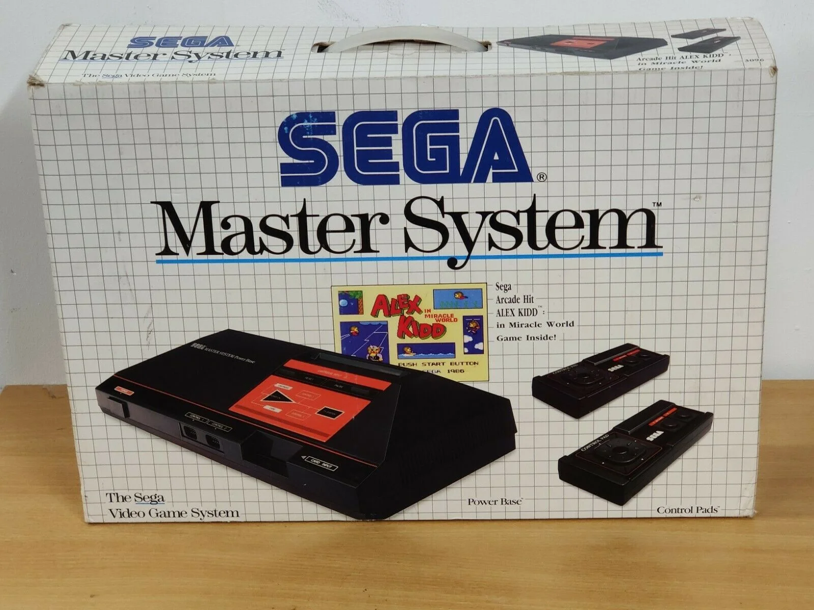  Sega Master System Alex Kidd in Miracle World Bundle